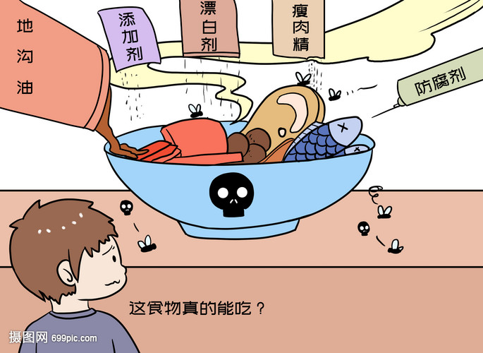 食品安全漫画